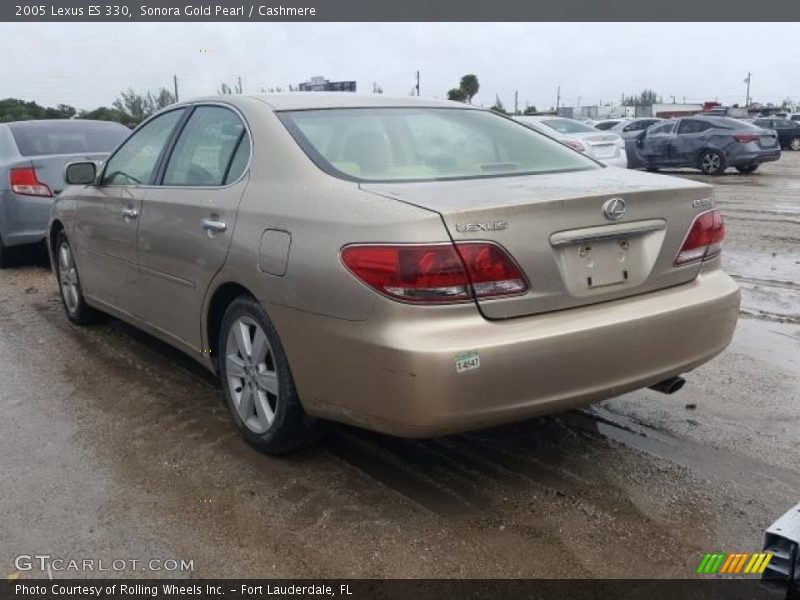 Sonora Gold Pearl / Cashmere 2005 Lexus ES 330