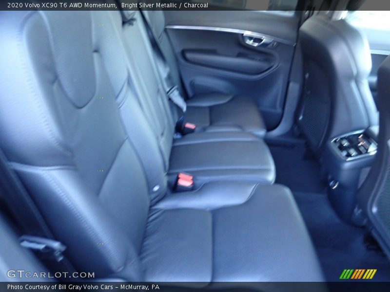 Bright Silver Metallic / Charcoal 2020 Volvo XC90 T6 AWD Momentum