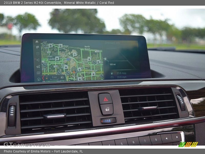Navigation of 2019 2 Series M240i Convertible