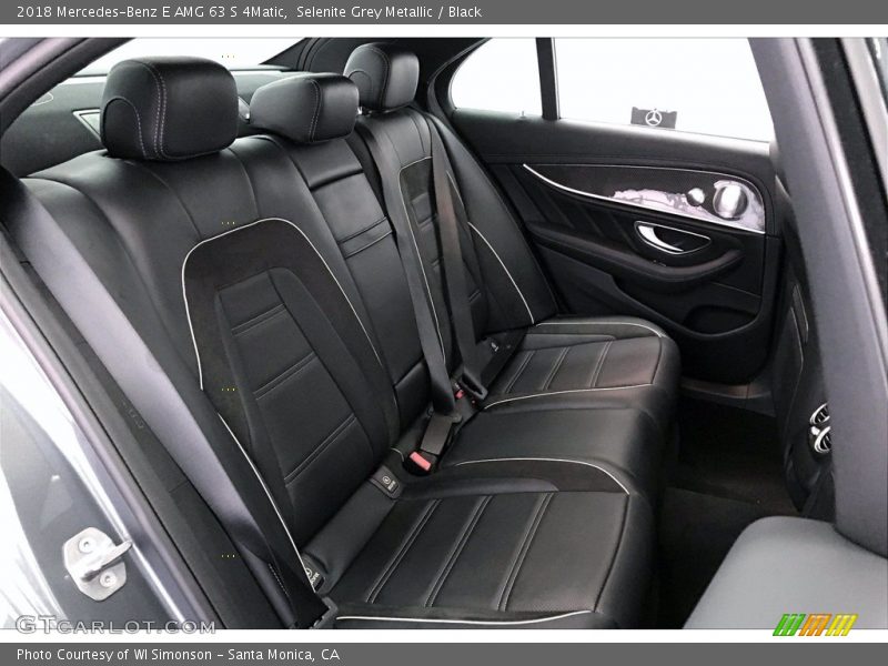 Rear Seat of 2018 E AMG 63 S 4Matic