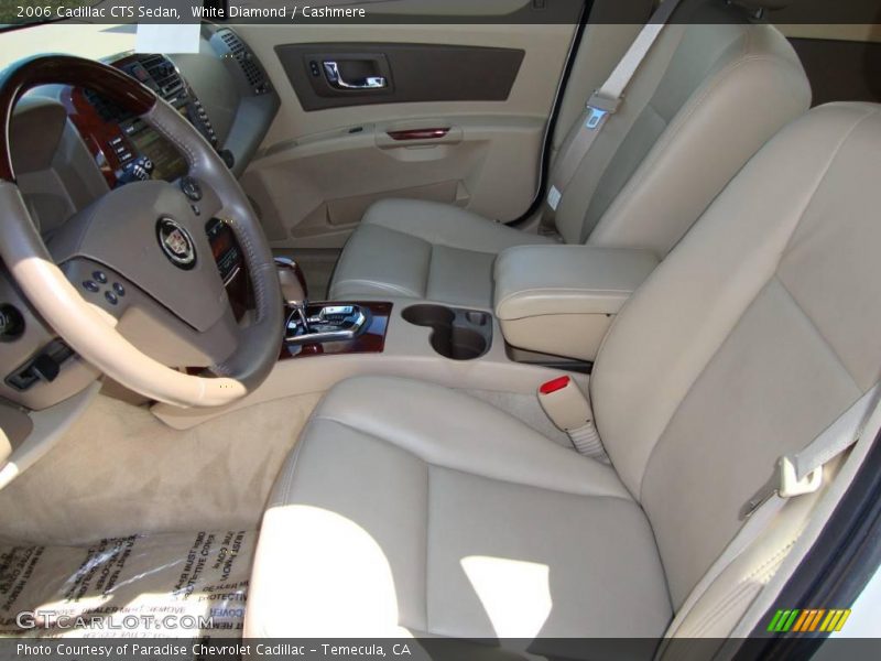 White Diamond / Cashmere 2006 Cadillac CTS Sedan