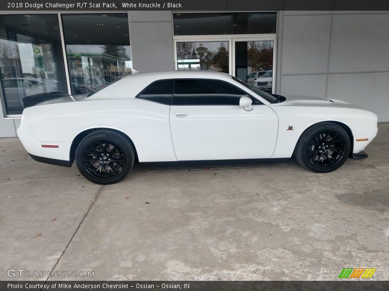 White Knuckle / Black 2018 Dodge Challenger R/T Scat Pack