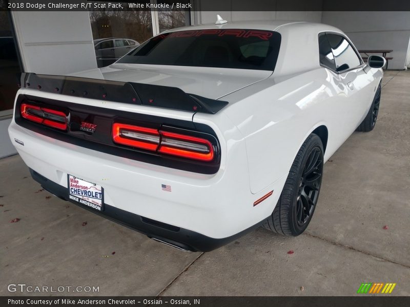 White Knuckle / Black 2018 Dodge Challenger R/T Scat Pack