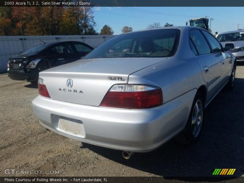 Satin Silver Metallic / Ebony 2003 Acura TL 3.2