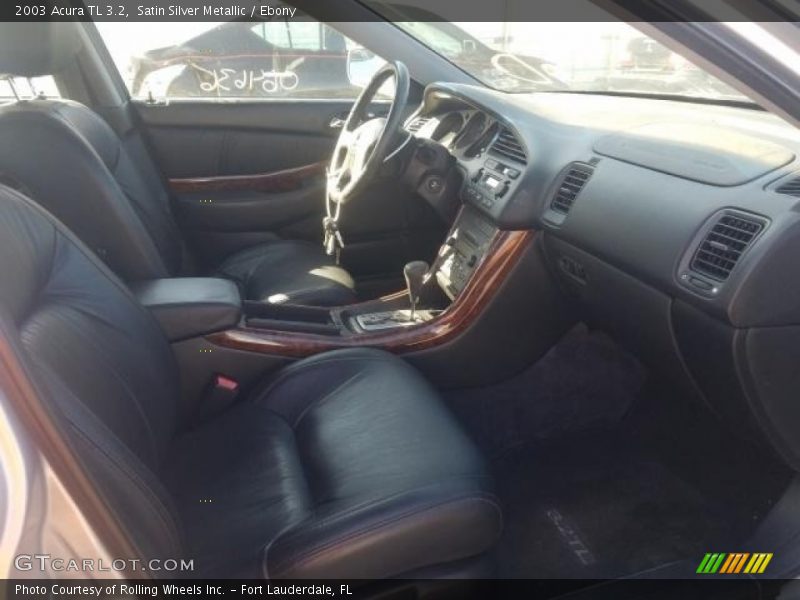 Satin Silver Metallic / Ebony 2003 Acura TL 3.2