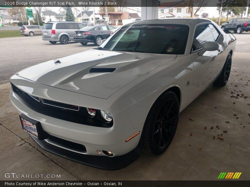 White Knuckle / Black 2018 Dodge Challenger R/T Scat Pack
