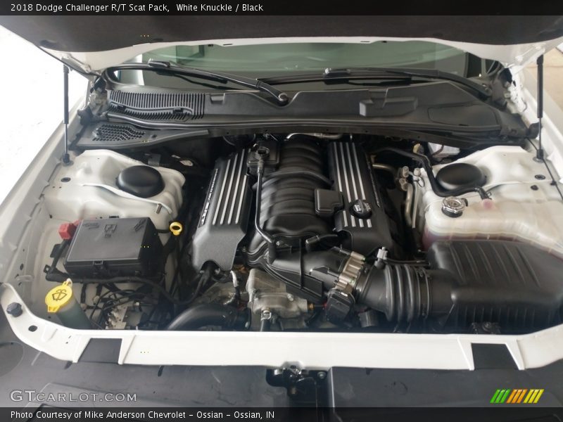 White Knuckle / Black 2018 Dodge Challenger R/T Scat Pack