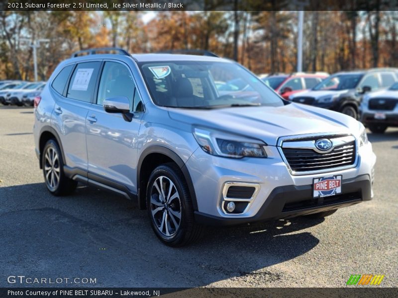 Ice Silver Metallic / Black 2021 Subaru Forester 2.5i Limited