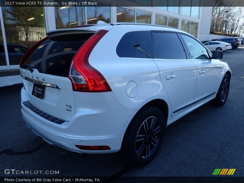 Ice White / Off Black 2017 Volvo XC60 T5 Dynamic