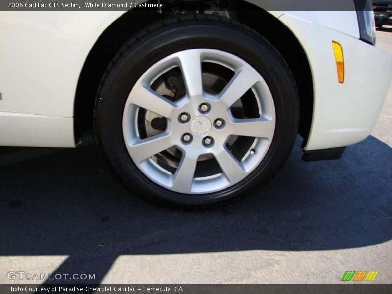 White Diamond / Cashmere 2006 Cadillac CTS Sedan