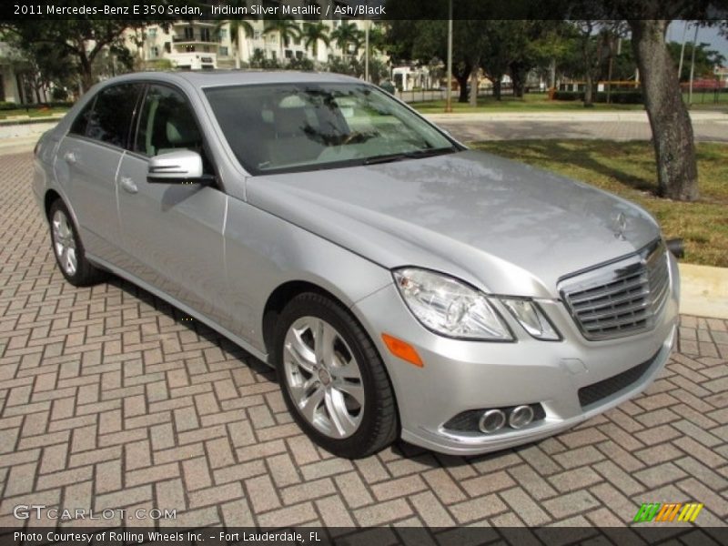 Iridium Silver Metallic / Ash/Black 2011 Mercedes-Benz E 350 Sedan