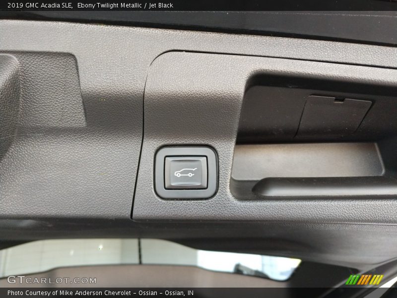 Ebony Twilight Metallic / Jet Black 2019 GMC Acadia SLE