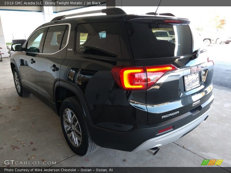 Ebony Twilight Metallic / Jet Black 2019 GMC Acadia SLE