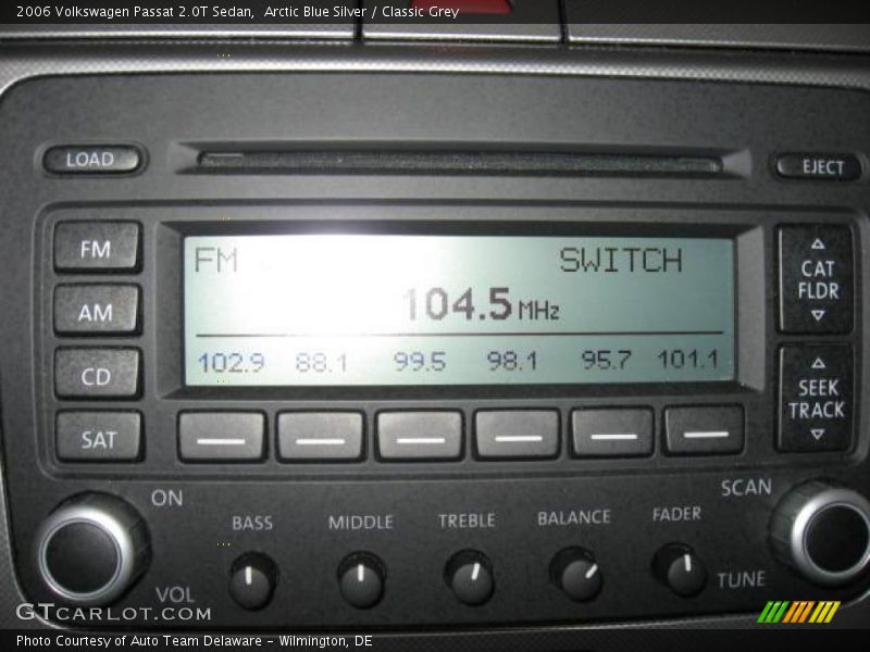 Arctic Blue Silver / Classic Grey 2006 Volkswagen Passat 2.0T Sedan