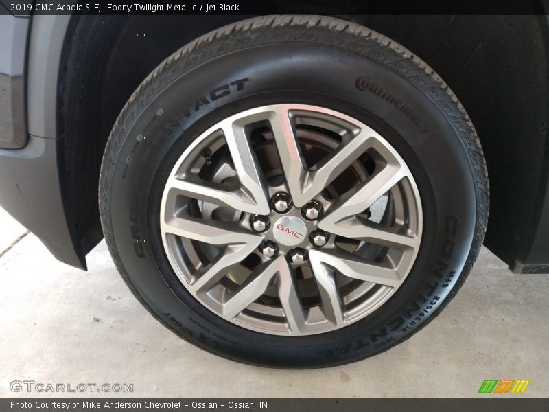 Ebony Twilight Metallic / Jet Black 2019 GMC Acadia SLE