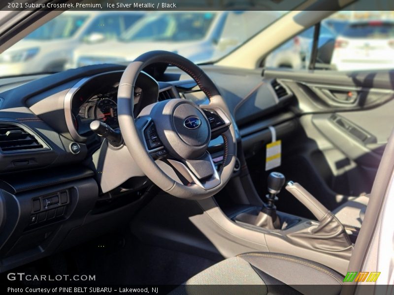 Ice Silver Metallic / Black 2021 Subaru Crosstrek Premium
