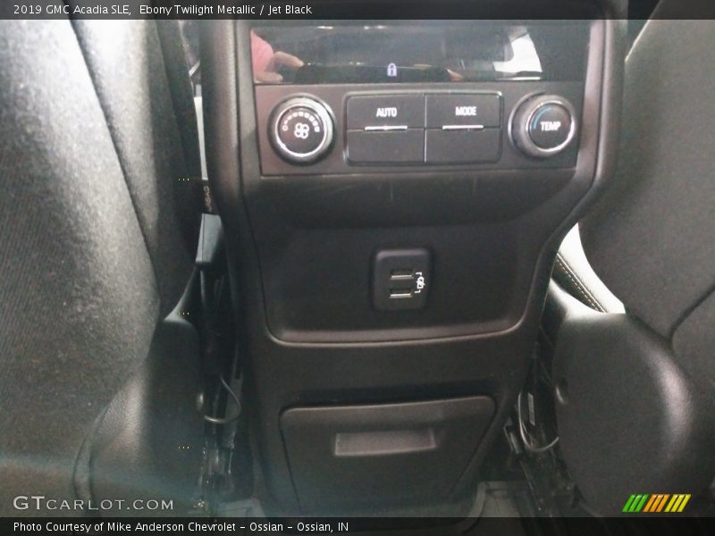 Ebony Twilight Metallic / Jet Black 2019 GMC Acadia SLE