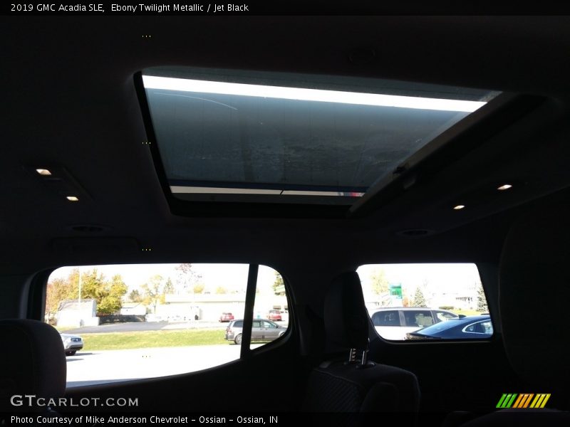 Ebony Twilight Metallic / Jet Black 2019 GMC Acadia SLE