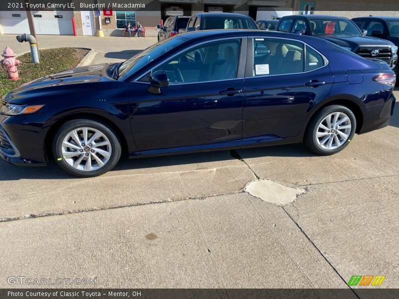 Blueprint / Macadamia 2021 Toyota Camry LE