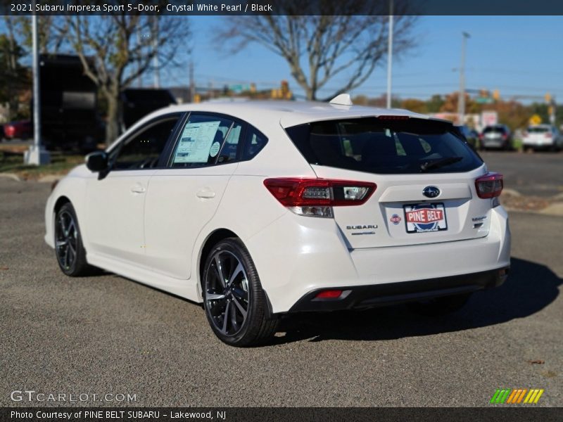 Crystal White Pearl / Black 2021 Subaru Impreza Sport 5-Door