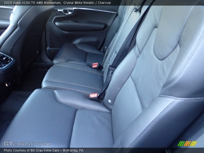 Crystal White Metallic / Charcoal 2020 Volvo XC90 T6 AWD Momentum
