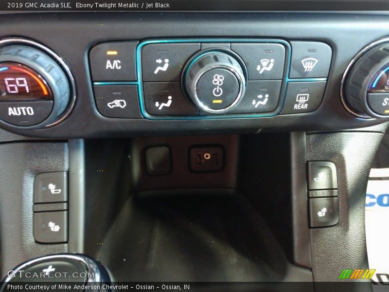Ebony Twilight Metallic / Jet Black 2019 GMC Acadia SLE