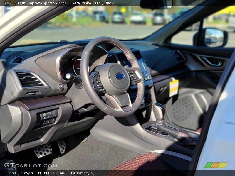 Crystal White Pearl / Black 2021 Subaru Impreza Sport 5-Door