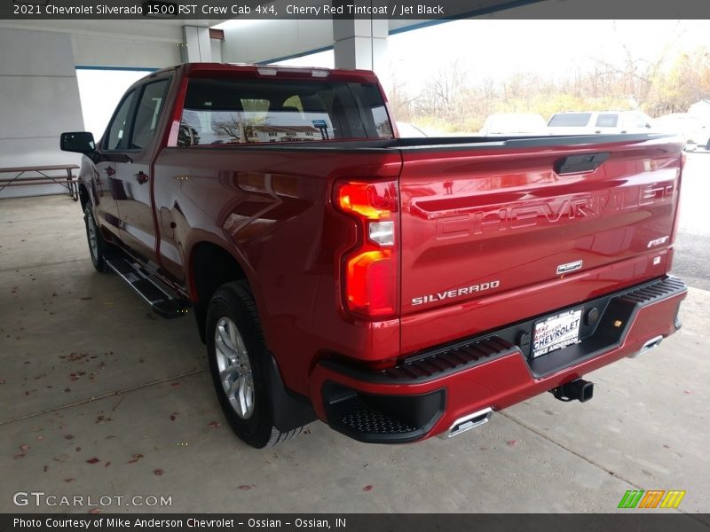 Cherry Red Tintcoat / Jet Black 2021 Chevrolet Silverado 1500 RST Crew Cab 4x4