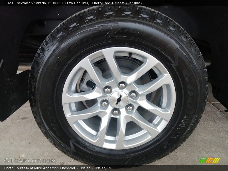  2021 Silverado 1500 RST Crew Cab 4x4 Wheel