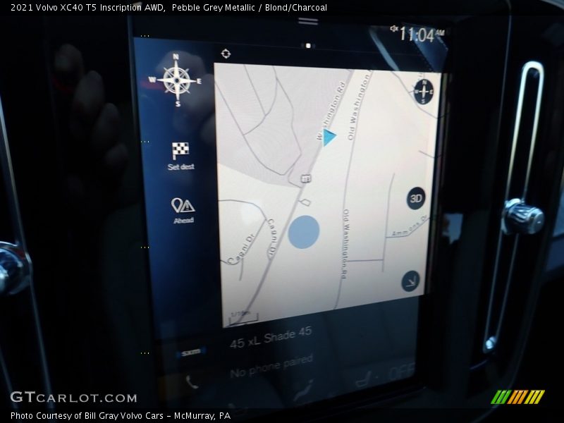 Navigation of 2021 XC40 T5 Inscription AWD