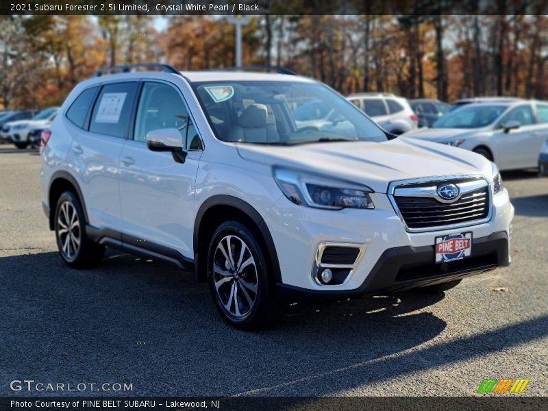 Crystal White Pearl / Black 2021 Subaru Forester 2.5i Limited