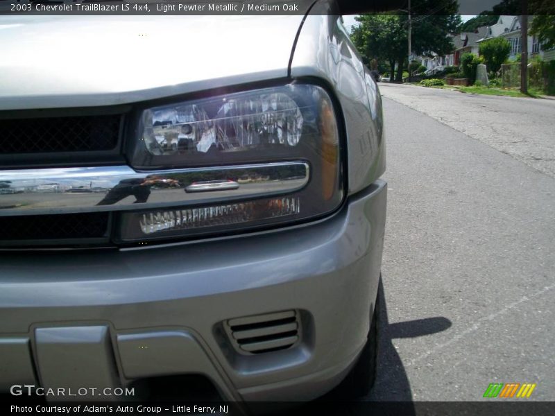 Light Pewter Metallic / Medium Oak 2003 Chevrolet TrailBlazer LS 4x4
