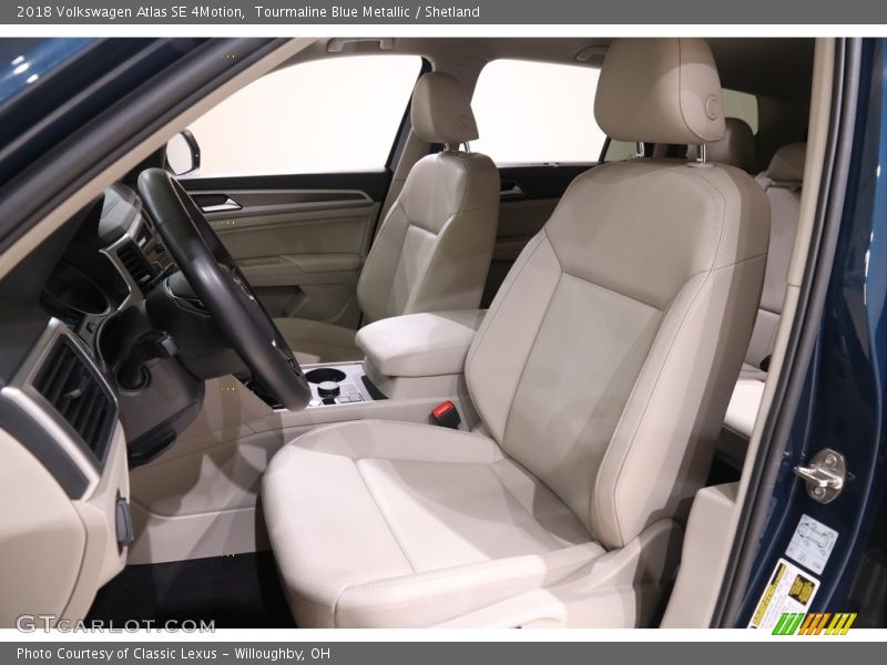 Tourmaline Blue Metallic / Shetland 2018 Volkswagen Atlas SE 4Motion