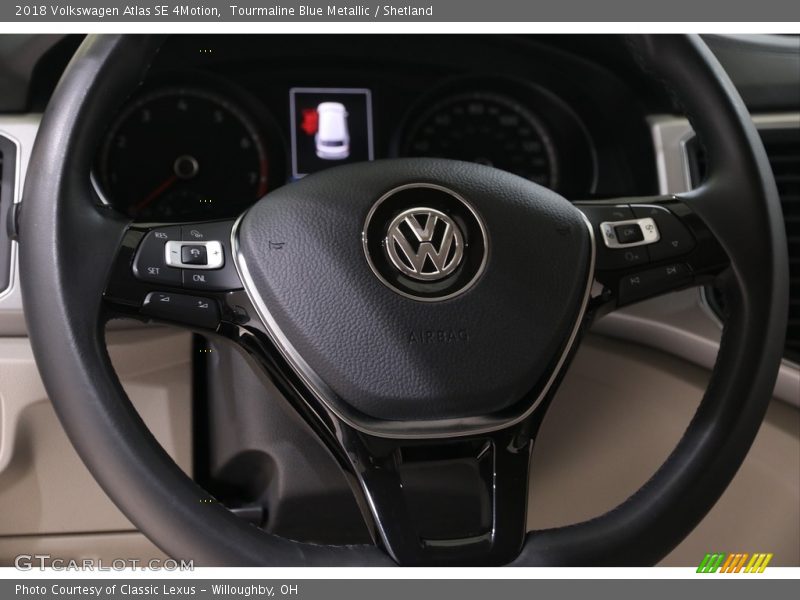 Tourmaline Blue Metallic / Shetland 2018 Volkswagen Atlas SE 4Motion