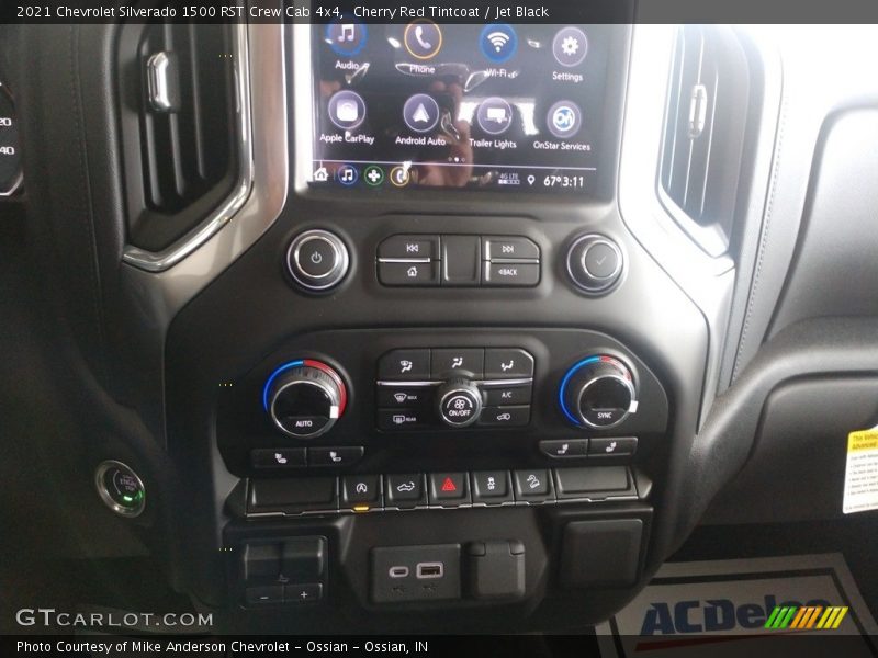 Cherry Red Tintcoat / Jet Black 2021 Chevrolet Silverado 1500 RST Crew Cab 4x4