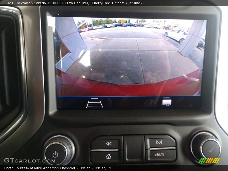 Cherry Red Tintcoat / Jet Black 2021 Chevrolet Silverado 1500 RST Crew Cab 4x4