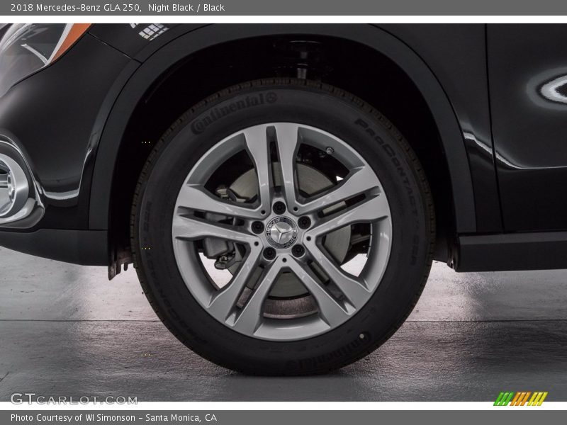 Night Black / Black 2018 Mercedes-Benz GLA 250
