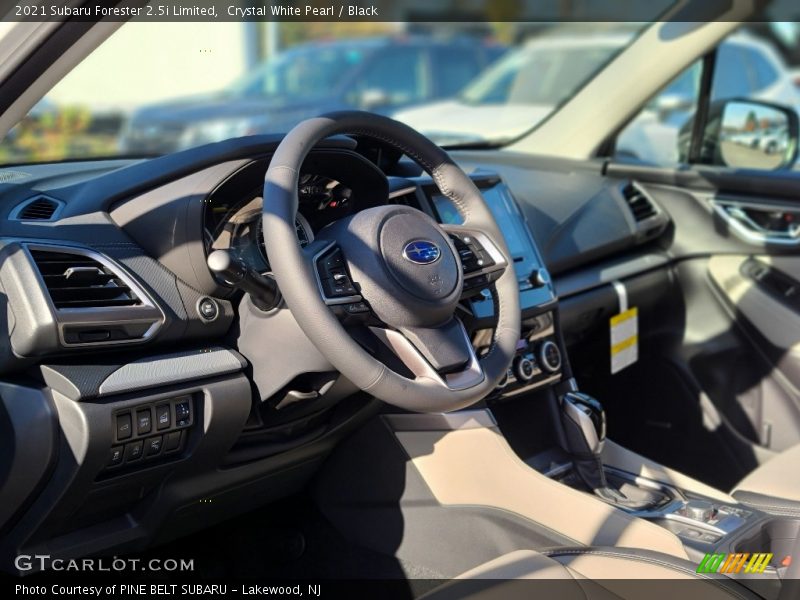 Crystal White Pearl / Black 2021 Subaru Forester 2.5i Limited