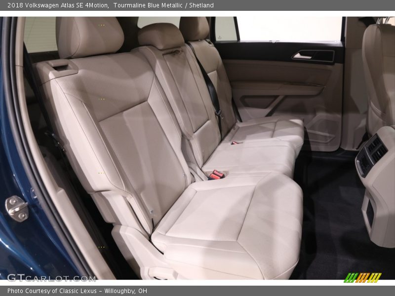 Tourmaline Blue Metallic / Shetland 2018 Volkswagen Atlas SE 4Motion