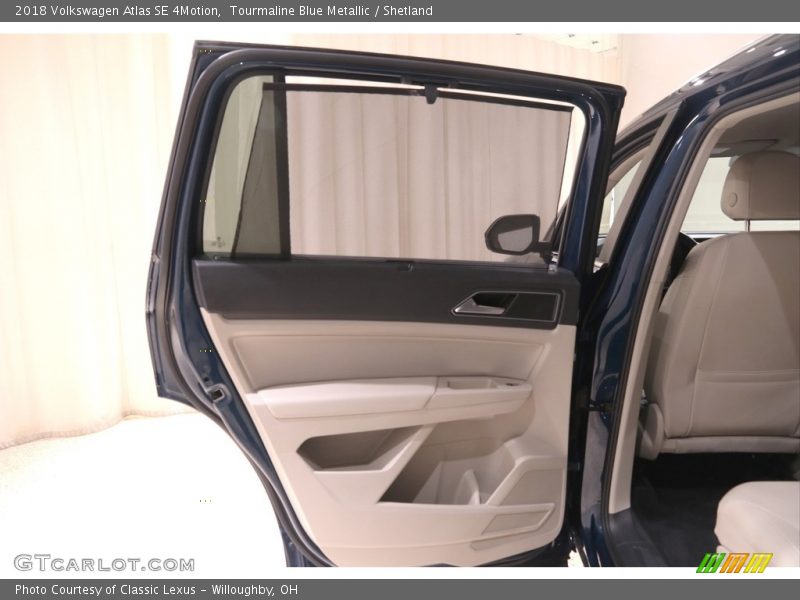 Tourmaline Blue Metallic / Shetland 2018 Volkswagen Atlas SE 4Motion