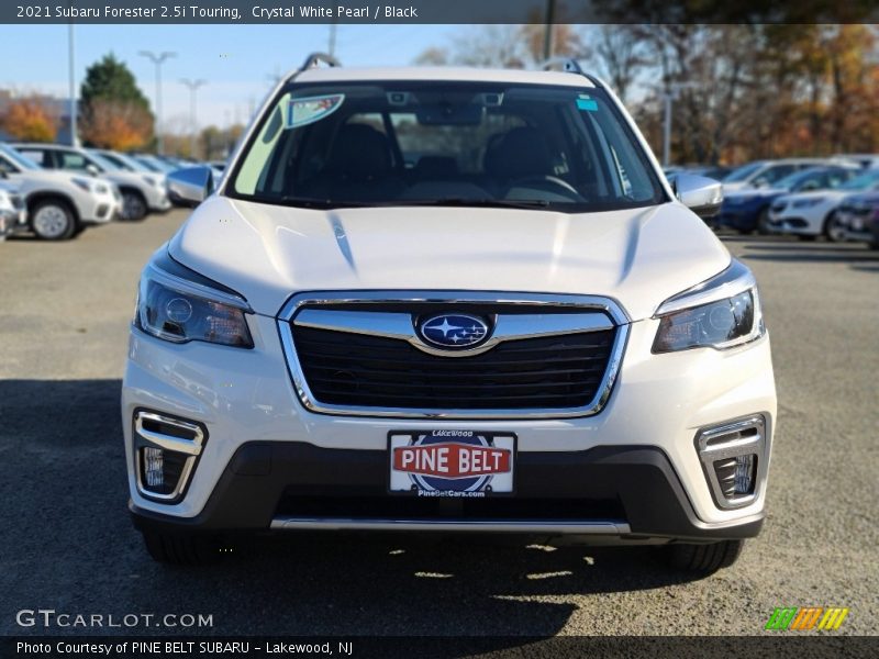 Crystal White Pearl / Black 2021 Subaru Forester 2.5i Touring