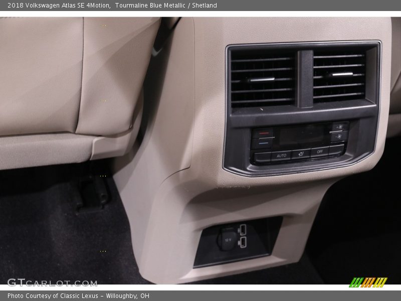 Tourmaline Blue Metallic / Shetland 2018 Volkswagen Atlas SE 4Motion