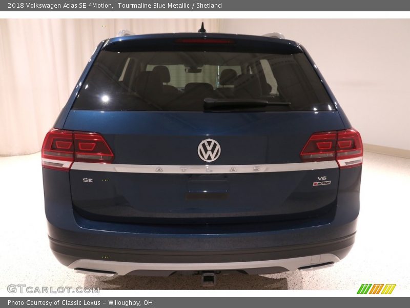 Tourmaline Blue Metallic / Shetland 2018 Volkswagen Atlas SE 4Motion