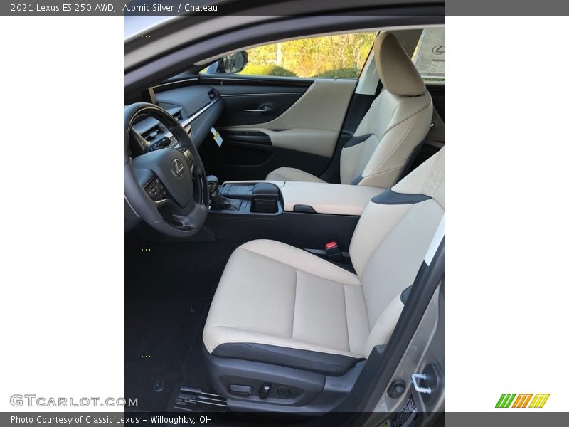 Atomic Silver / Chateau 2021 Lexus ES 250 AWD