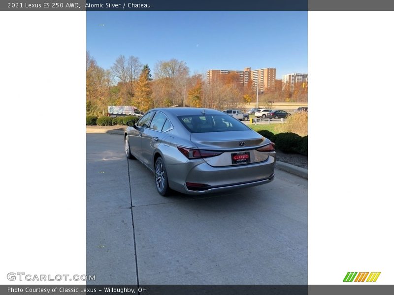 Atomic Silver / Chateau 2021 Lexus ES 250 AWD