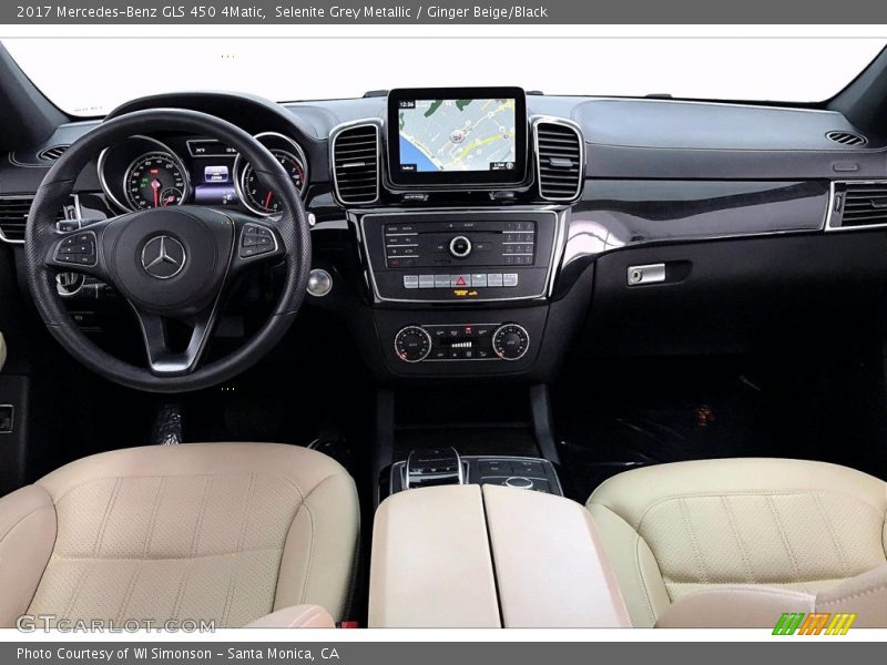 Selenite Grey Metallic / Ginger Beige/Black 2017 Mercedes-Benz GLS 450 4Matic