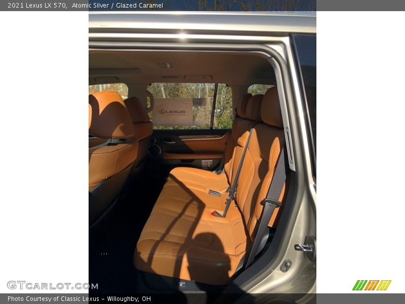 Atomic Silver / Glazed Caramel 2021 Lexus LX 570