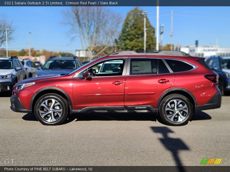  2021 Outback 2.5i Limited Crimson Red Pearl