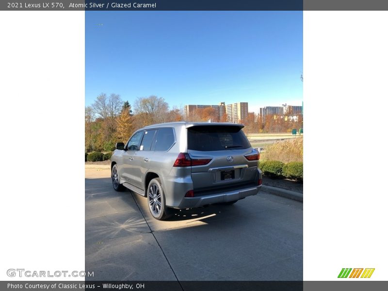 Atomic Silver / Glazed Caramel 2021 Lexus LX 570