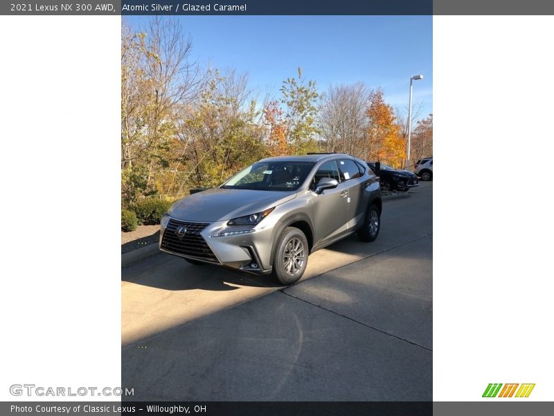 Atomic Silver / Glazed Caramel 2021 Lexus NX 300 AWD